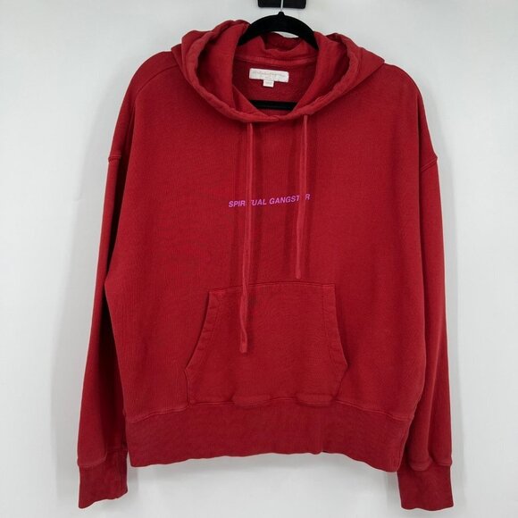 Spiritual Gangster oversized hoodie woman's size small oversized - Picture 1 of 11